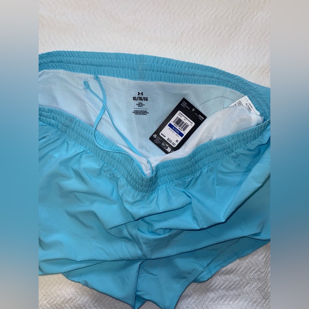 NWT Under Armour Blue Athletic Shorts SIZE XL